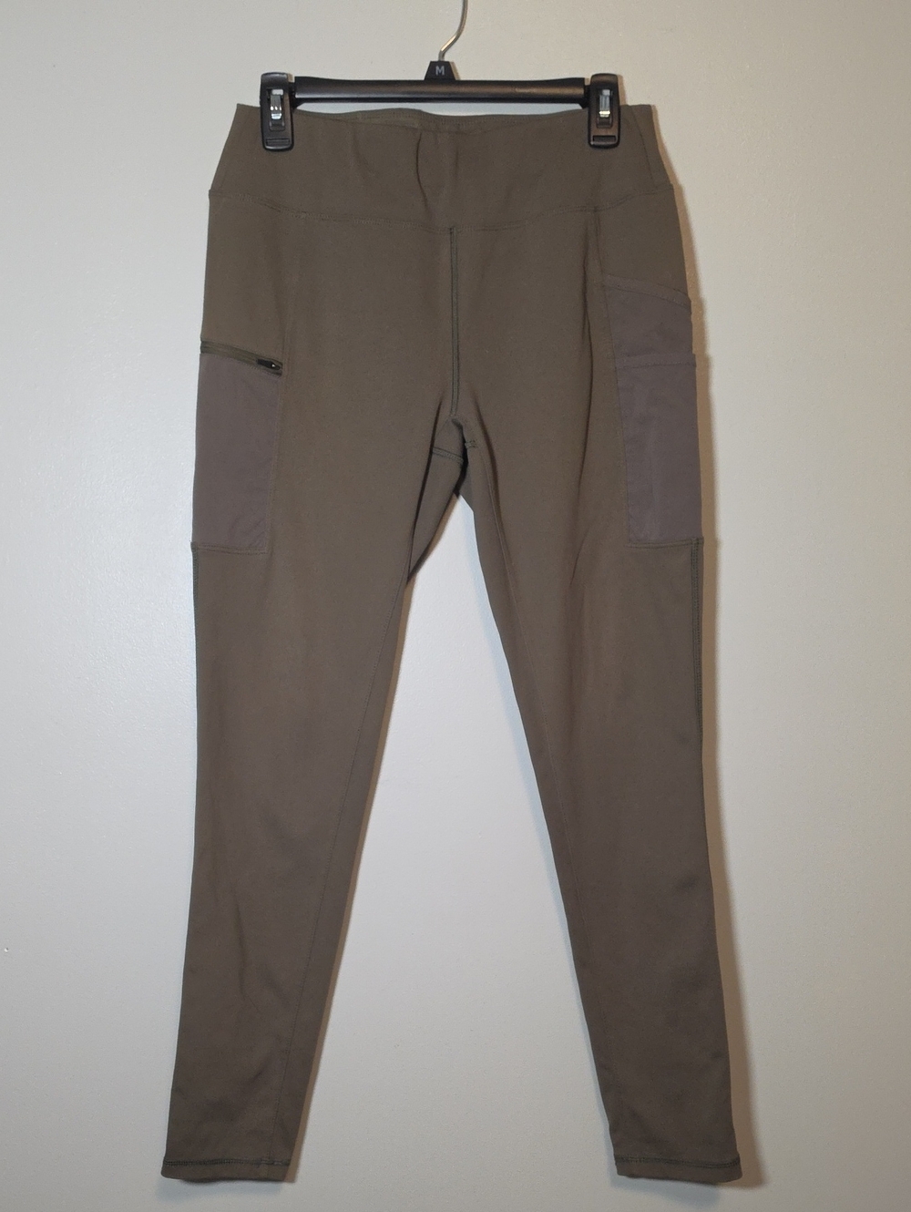 Carhartt Olive Green High-Waist Utility Leggings